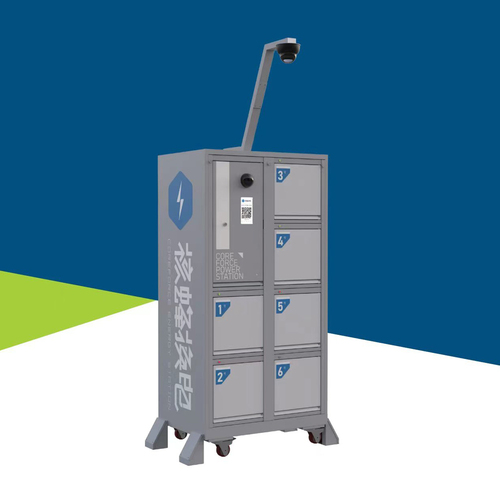 核蜂换电商用智能6隔口能源中心